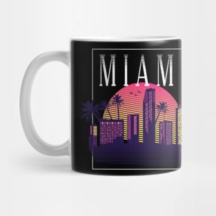 Miami vintage city 70s Mug